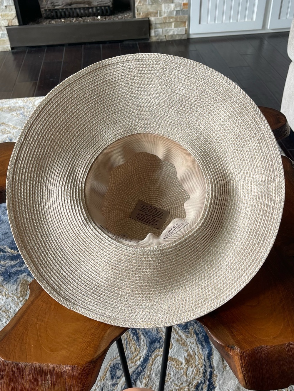 Eric Javits Hampton Straw Squishee Packable Hat - Picture 8 of 9